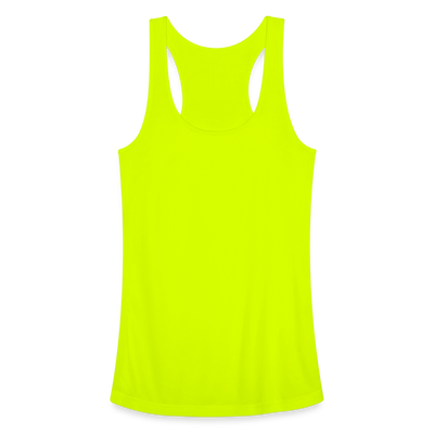Functional Fitwear Performance Racerback Tank Top - neon yellow